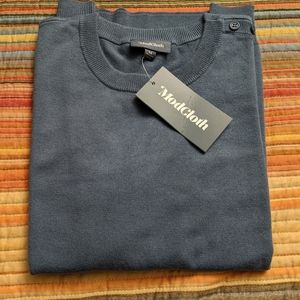 NWT Modcloth blue charter school sweater
